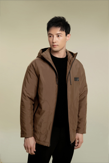 WOVEN REGULAR JACKET QUILTED